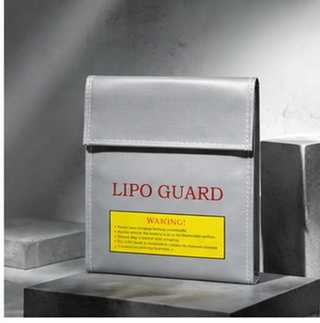 18x23cm Lipo Safety Charge Bag - Lipo Battery Fireproof Safety Charge Box ulasan dan harga