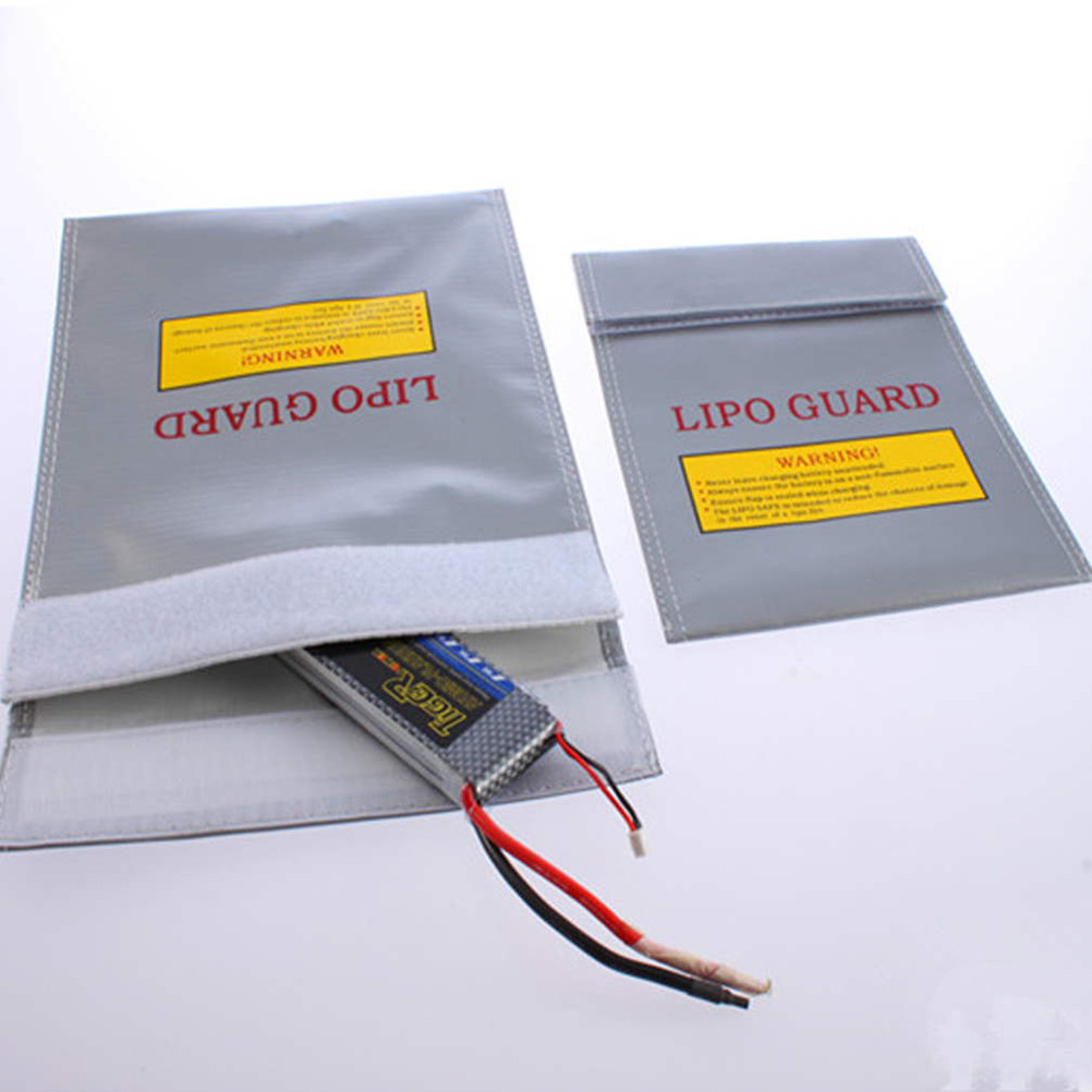 18x23cm Lipo Safety Charge Bag - Lipo Battery Fireproof Safety Charge Box ulasan dan harga