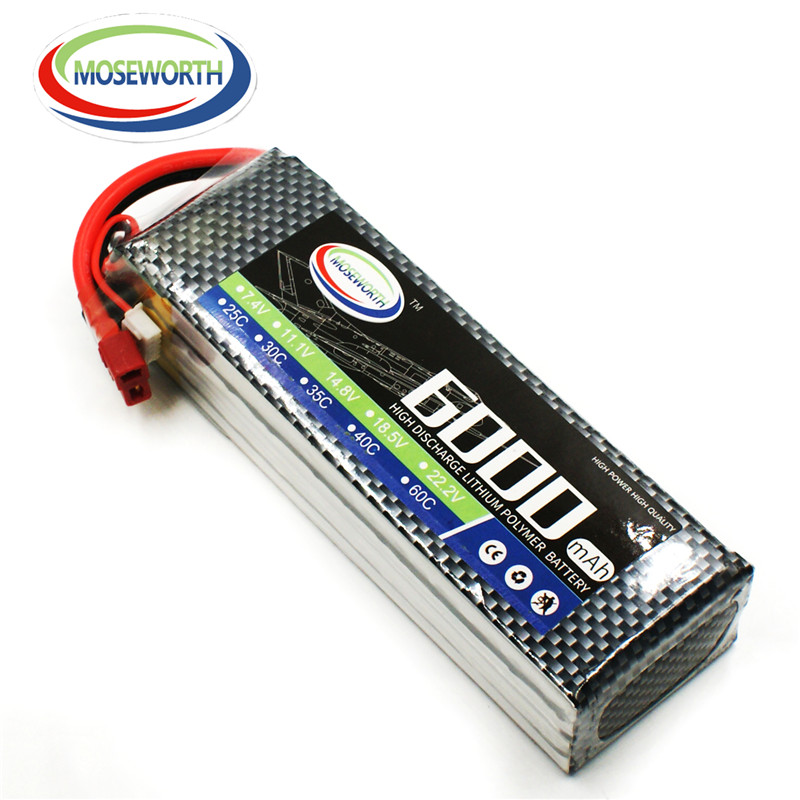 4S 14.8V 6000mAh RC Toy Lipo B - 4S Lipo Battery 14.8V 6000Mah ulasan dan harga
