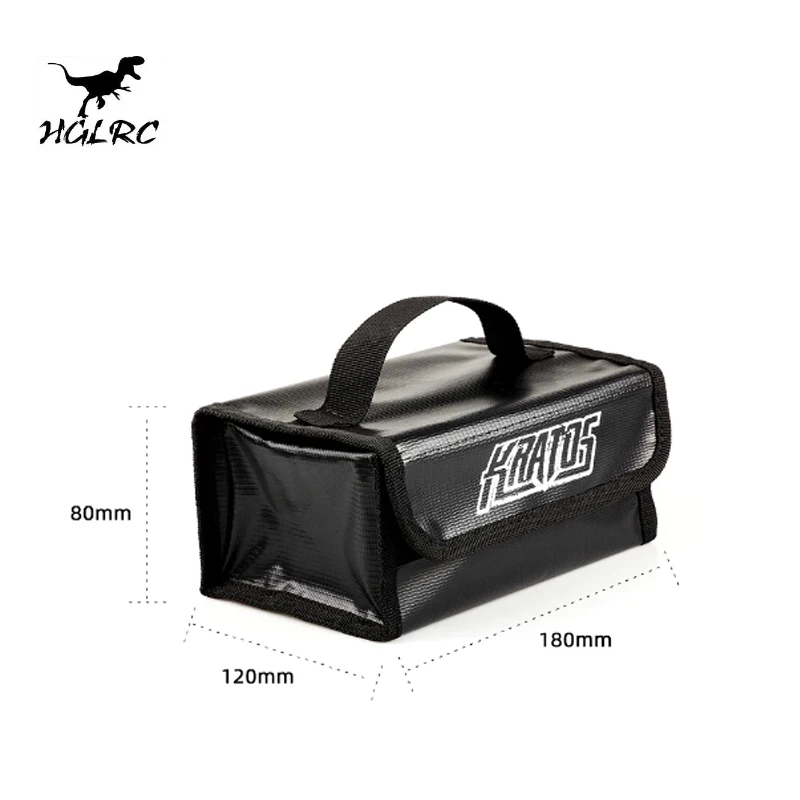 HGLRC Lumbar Support & LiPo Ba - Lipo Battery Fireproof Safety Charge Box ulasan dan harga